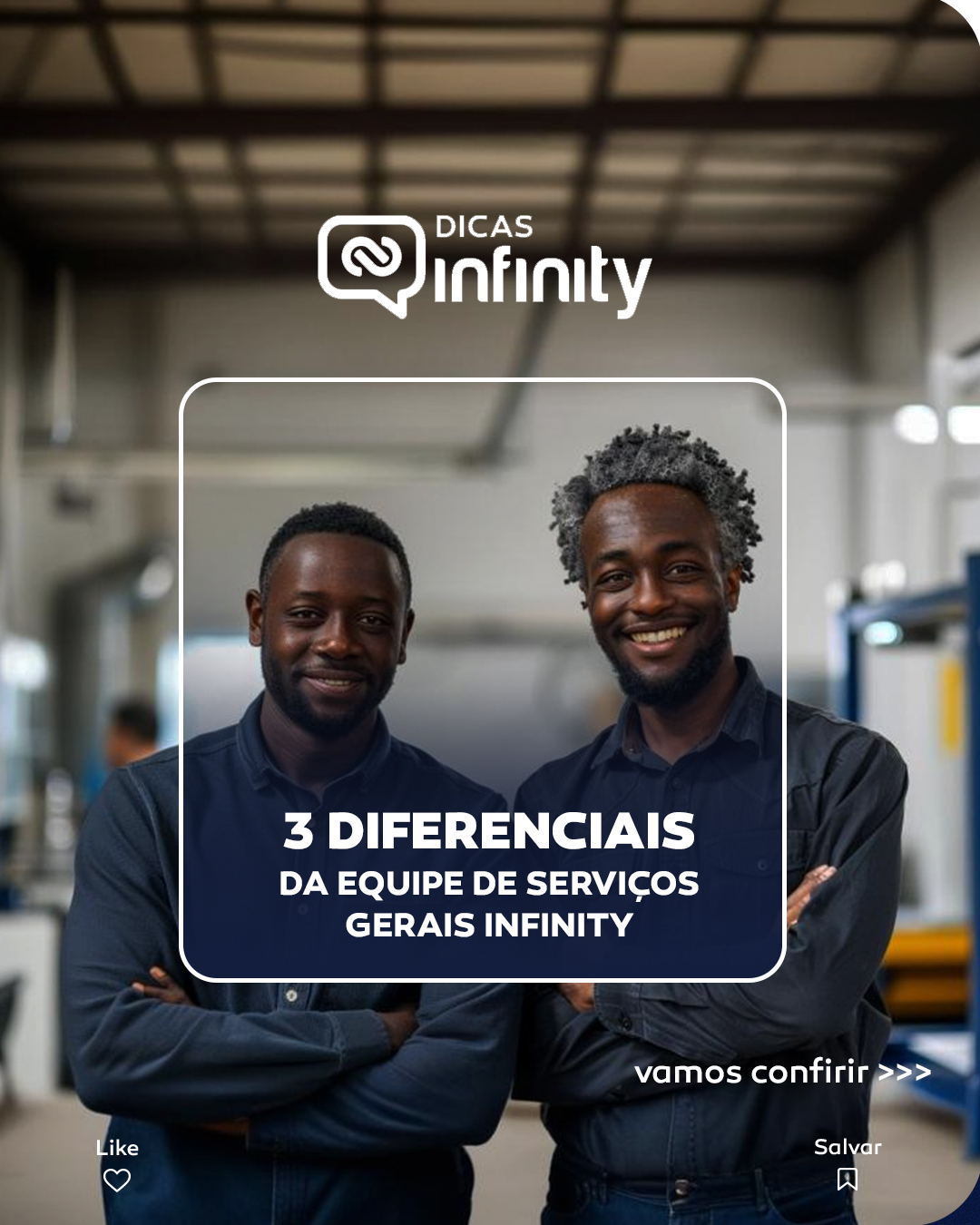 3 diferenciais da equipe de serviços gerais Infinity