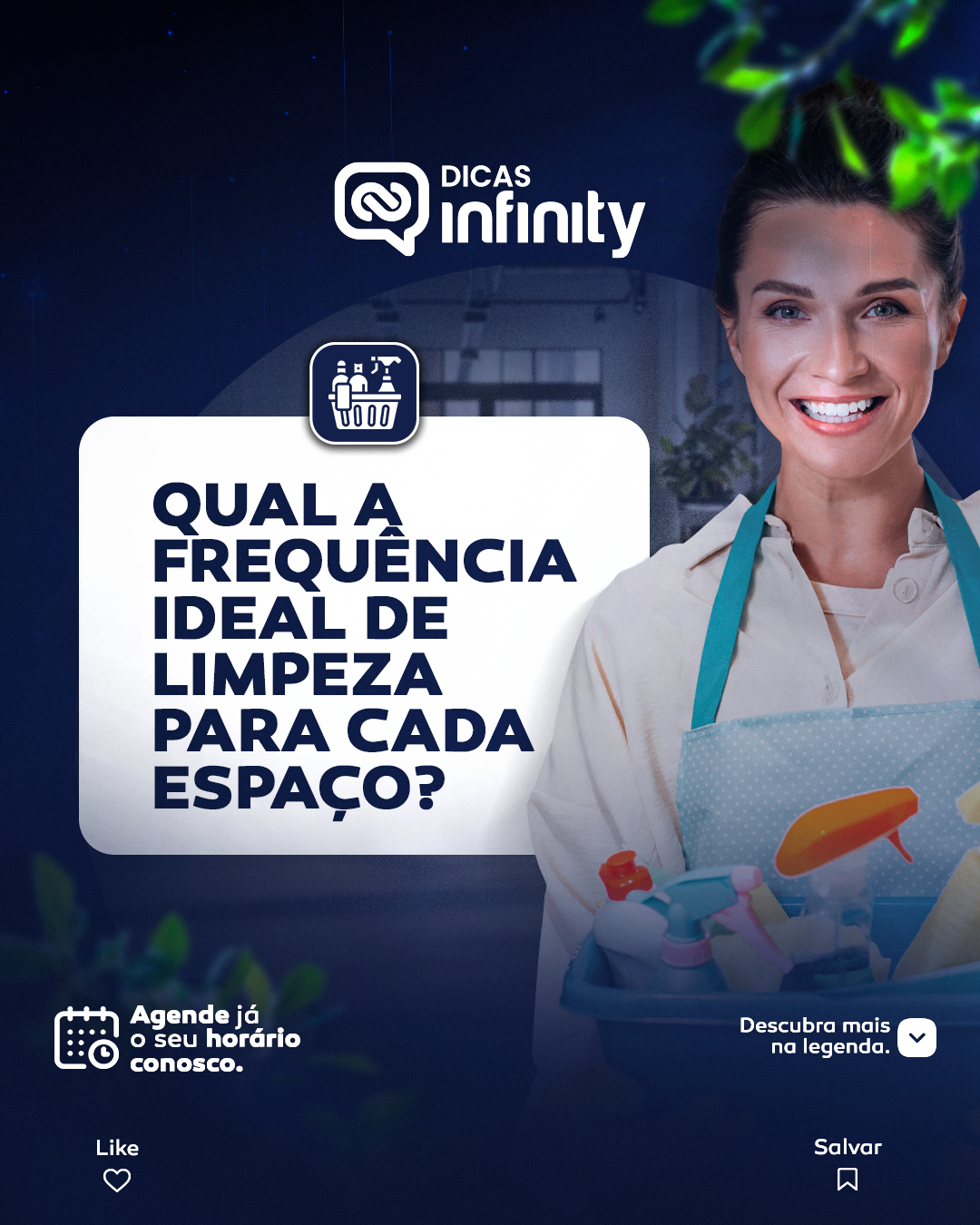 Qual a frequência ideal de limpeza para cada espaço?